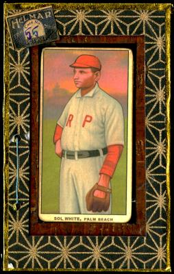 Picture, Helmar Brewing, T206-Helmar Card # 55, Sol WHITE (HOF), Standing, Palm Beach Royal Poinciana